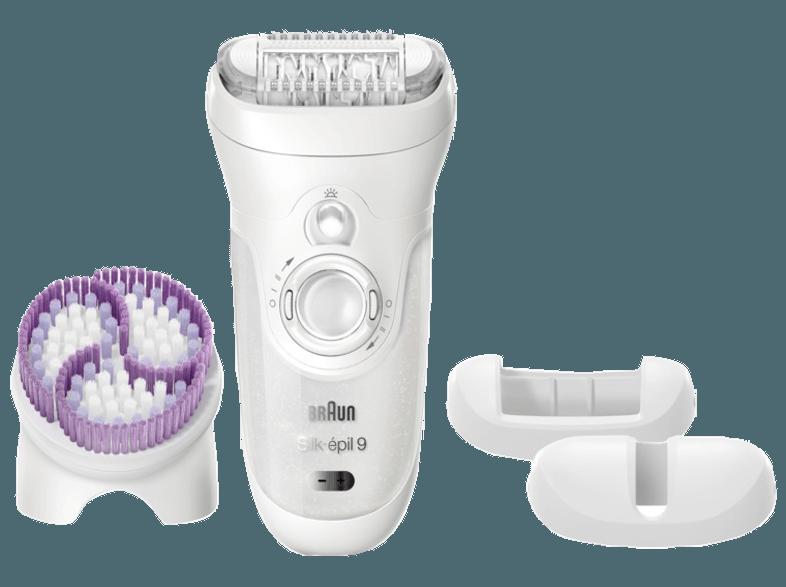 BRAUN 9-941 Silk-épil 9 Skin Spa wet&dry Epilierer Weiß/Lila