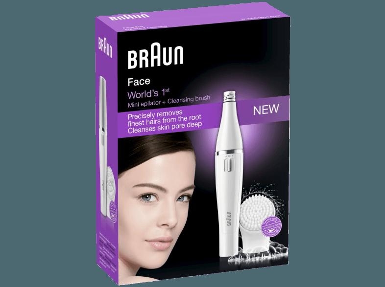 BRAUN FACE 810 Gesichtsepilation Weiß