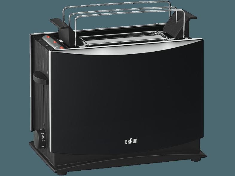 BRAUN HAT 450 Toaster Weiß (1 kW, Schlitze: 2)