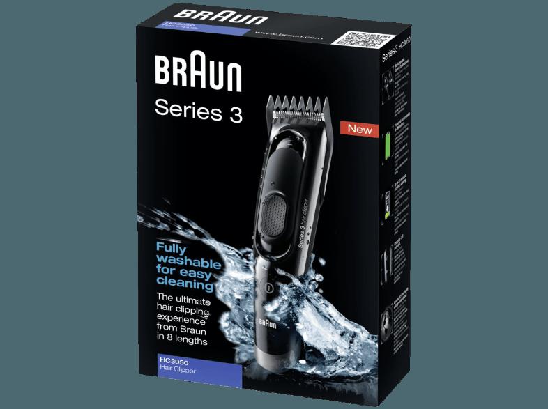 BRAUN HC 3050 Haarschneider Schwarz (Akku-/Netzbetrieb)