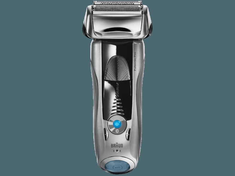 BRAUN Pulsonic Pro 745cc-3 Rasierer Silber (Cross Cutting Schersystem)