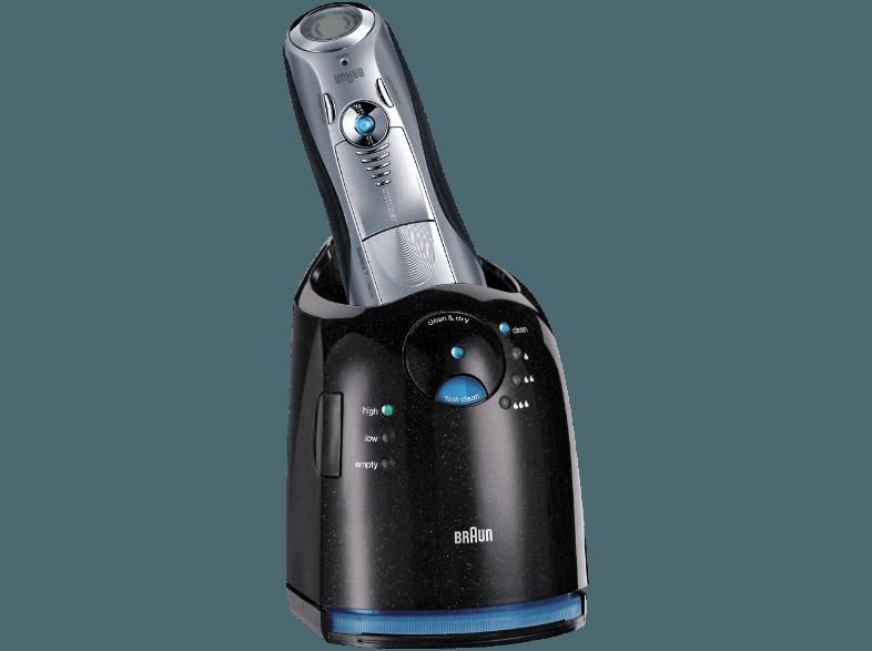 BRAUN Pulsonic Pro 745cc-3 Rasierer Silber (Cross Cutting Schersystem)