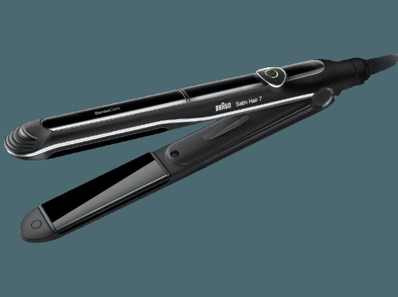 BRAUN Satin Hair 7 SensoCare ST 780 Haarglätter (NanoGlide Keramikplatten - 3x sanfteres Gleiten als bei herkömmlichen Platten, Temperaturstufen:3 (