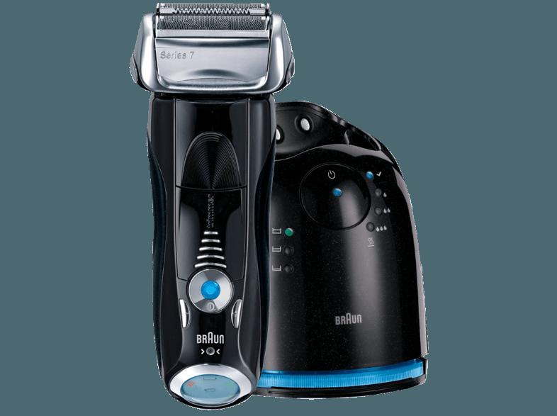 BRAUN Series 7 - 760cc Akku-/Netzrasierer Schwarz (Active Lift, 3fach Schersystem), BRAUN, Series, 7, 760cc, Akku-/Netzrasierer, Schwarz, Active, Lift, 3fach, Schersystem,