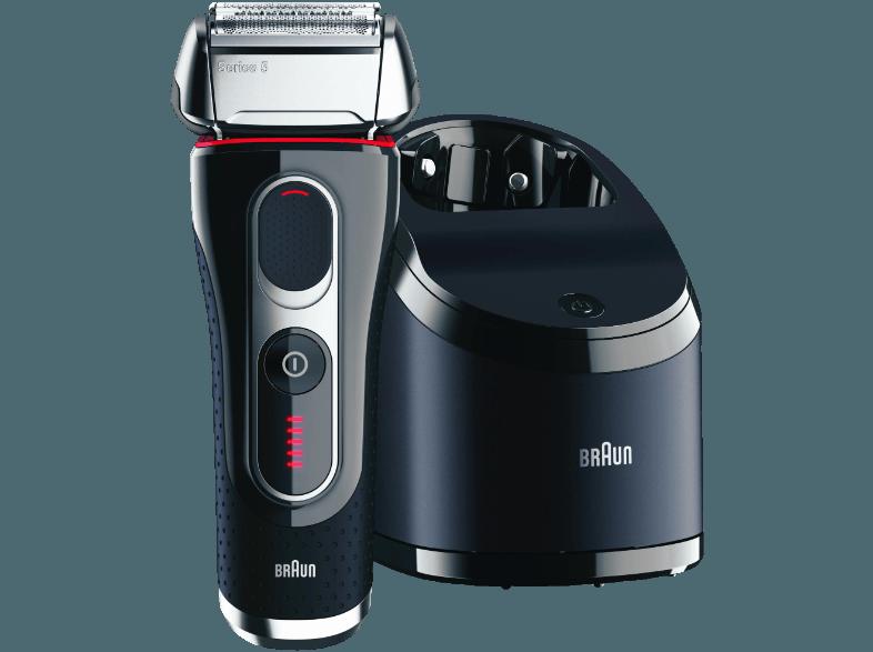 BRAUN Series S 5090cc Herrenrasierer Schwarz (Vibrierende Scherfolien)