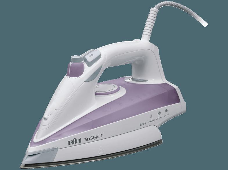 BRAUN TS 715  (2300 Watt, Eloxal-Bügelsohle), BRAUN, TS, 715, , 2300, Watt, Eloxal-Bügelsohle,