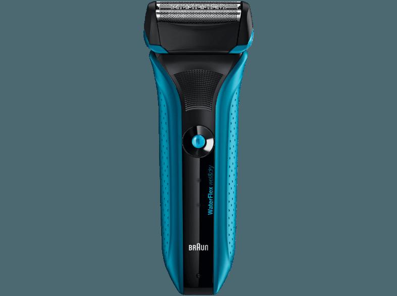 BRAUN Waterflex WF2s Herrenrasierer Blau (Scherfolienrasierer), BRAUN, Waterflex, WF2s, Herrenrasierer, Blau, Scherfolienrasierer,