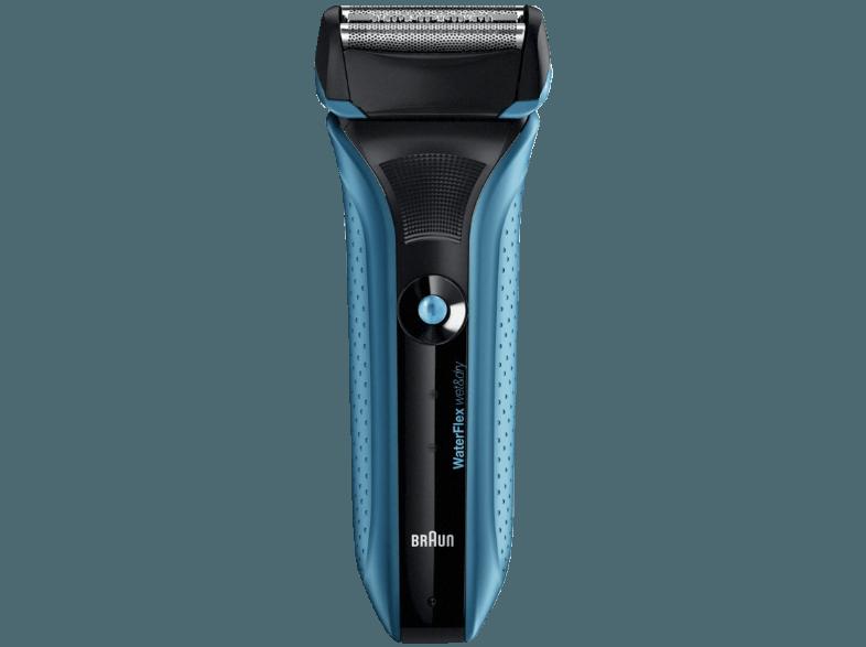 BRAUN Waterflex WF2s Herrenrasierer Blau (Scherfolienrasierer), BRAUN, Waterflex, WF2s, Herrenrasierer, Blau, Scherfolienrasierer,