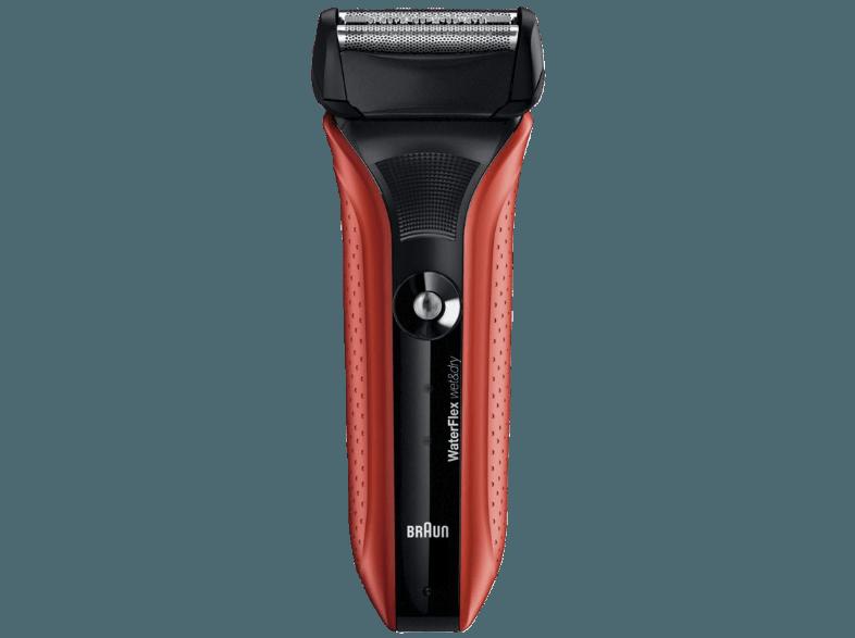 BRAUN Waterflex - WF2s rot wet&dry Wet&Dry Rot (Scherfolienrasierer)