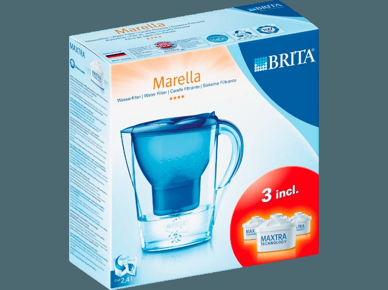 BRITA 045364 Marella Cool Starterpaket Tischwasserfilter, BRITA, 045364, Marella, Cool, Starterpaket, Tischwasserfilter