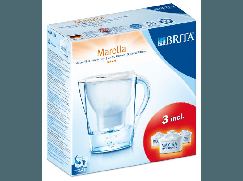 BRITA 40147 Marella Cool Starterpaket Tischwasserfilter, BRITA, 40147, Marella, Cool, Starterpaket, Tischwasserfilter