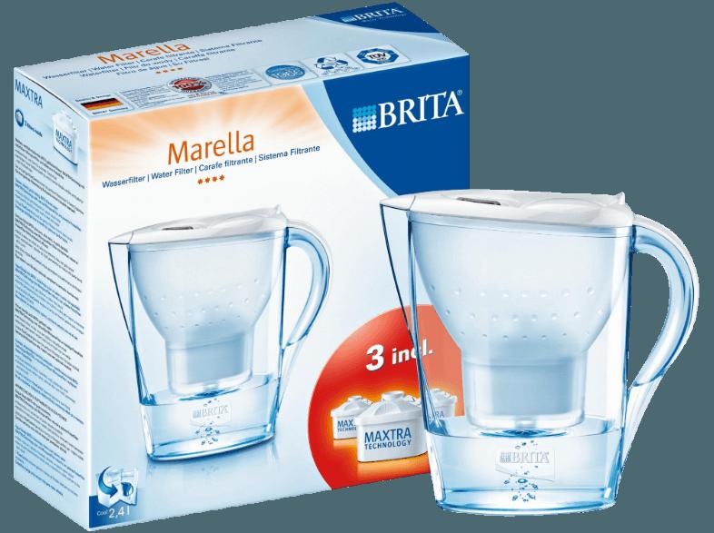 BRITA 40147 Marella Cool Starterpaket Tischwasserfilter, BRITA, 40147, Marella, Cool, Starterpaket, Tischwasserfilter