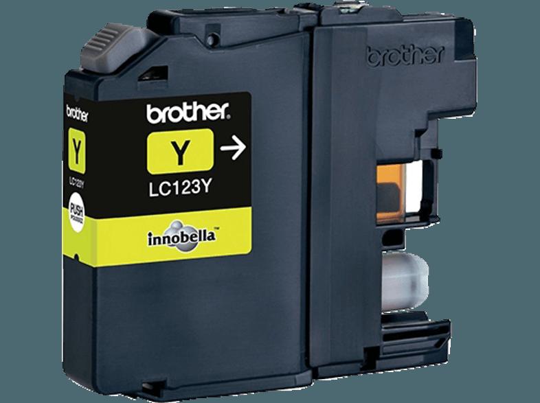 BROTHER LC 123 Y Tintenkartusche Yellow, BROTHER, LC, 123, Y, Tintenkartusche, Yellow