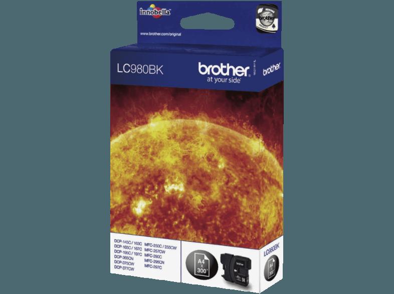 BROTHER LC 980 BK Tintenkartusche schwarz