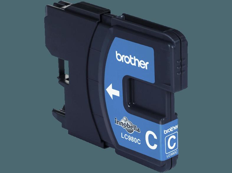 BROTHER LC 980 C Tintenkartusche cyan, BROTHER, LC, 980, C, Tintenkartusche, cyan