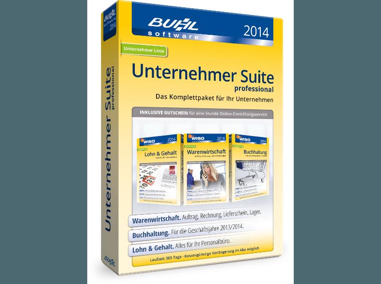 BUHL Unternehmer Suite Professional 2014