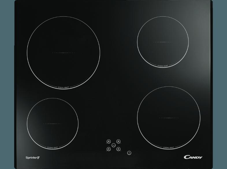 CANDY CH 64 C Elektro-Kochfeld (597 mm breit, 4 Kochfelder)