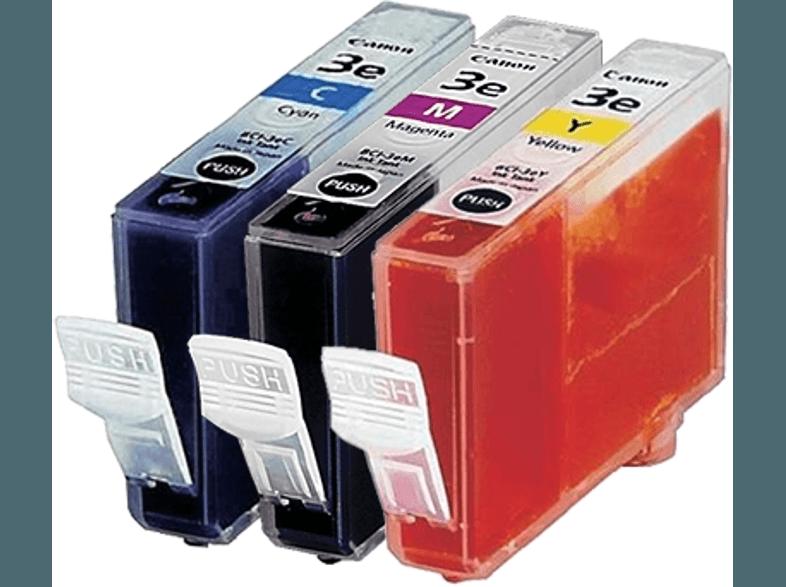 CANON 4480A262 BCI-3E C/M/Y MULTIPACK Tintenkartusche Color, CANON, 4480A262, BCI-3E, C/M/Y, MULTIPACK, Tintenkartusche, Color