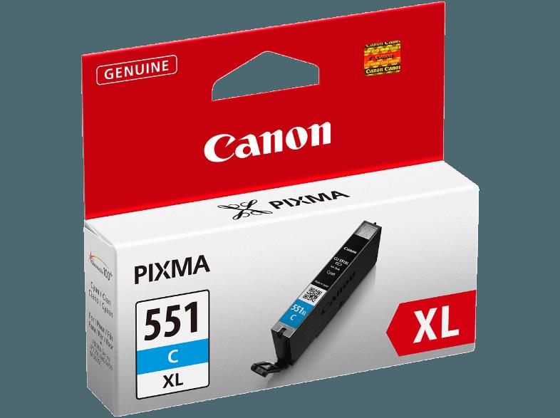 CANON 6444B001AA CLI 551XL C Tintenkartusche cyan