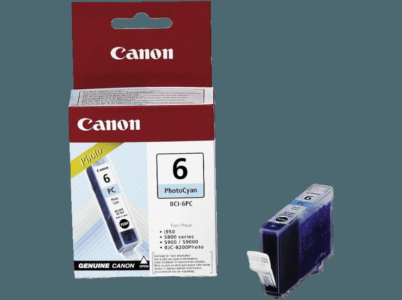 CANON BCI-6 PC 4709A002 Tintenkartusche cyan, CANON, BCI-6, PC, 4709A002, Tintenkartusche, cyan