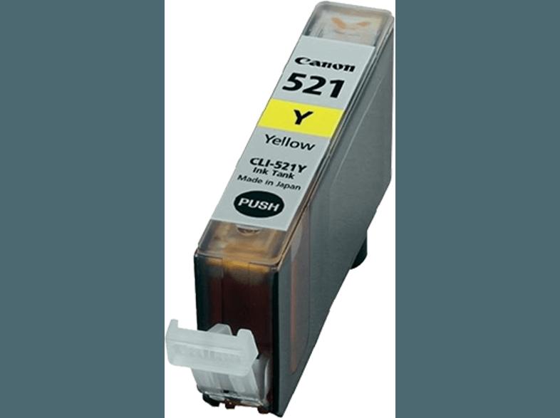 CANON CLI 521 Y Tintenkartusche Yellow, CANON, CLI, 521, Y, Tintenkartusche, Yellow