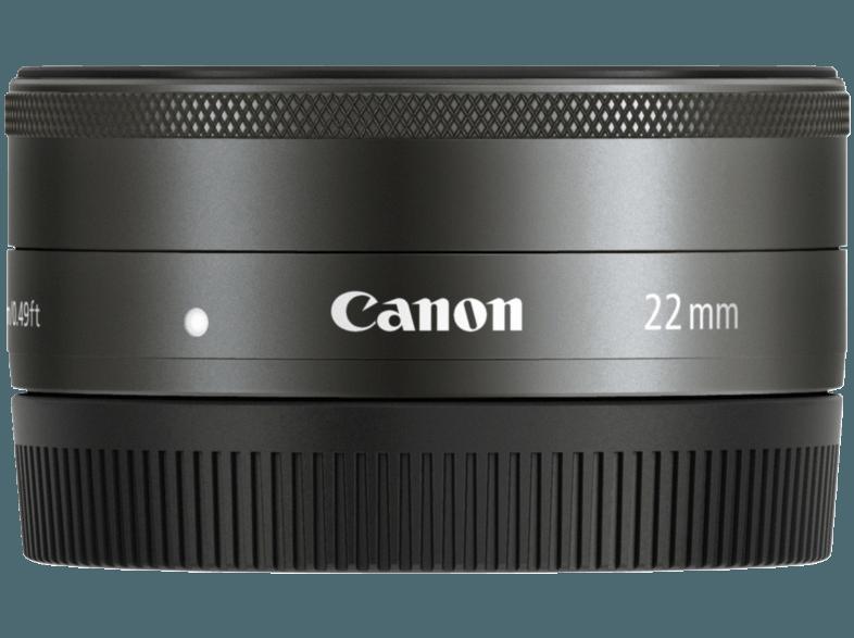 CANON EF-M 22mm 2.0 STM für EOS-M Weitwinkel für Canon EF-M (-35 mm, f/2)