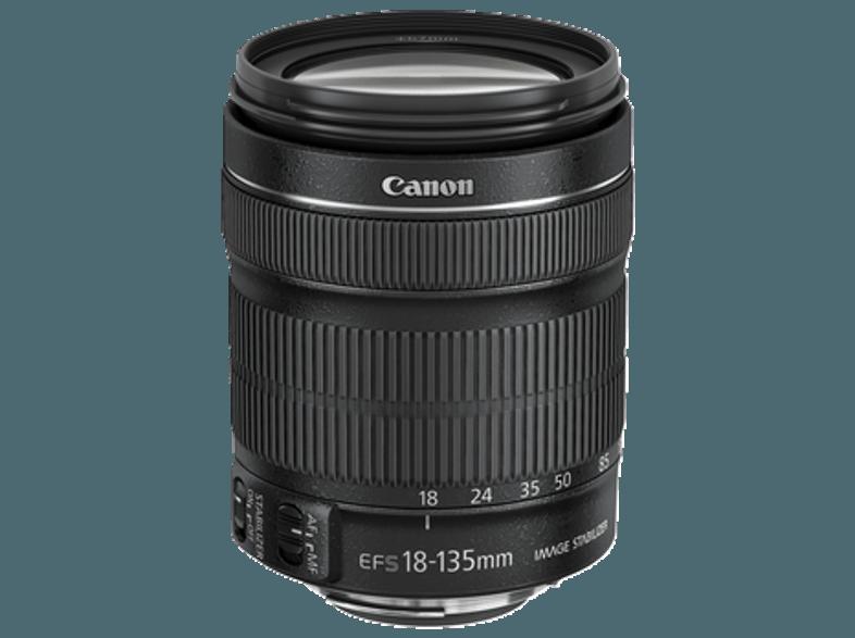 CANON EF-S 18-135mm f/3.5-5.6 IS STM   EW73B   LC Kit Standardzoom für EOS-Kameras mit EF-S Bajonett (18 mm- 135 mm, f/3.5-5.6)