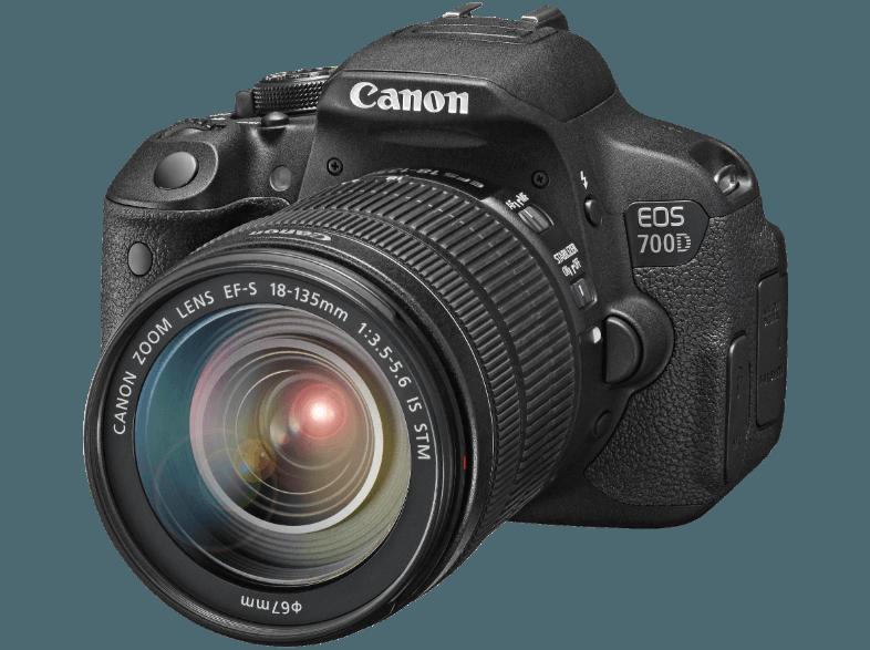 CANON EOS 700D    Objektiv 18-135 mm f/3.5-5.6 (18 Megapixel, CMOS)