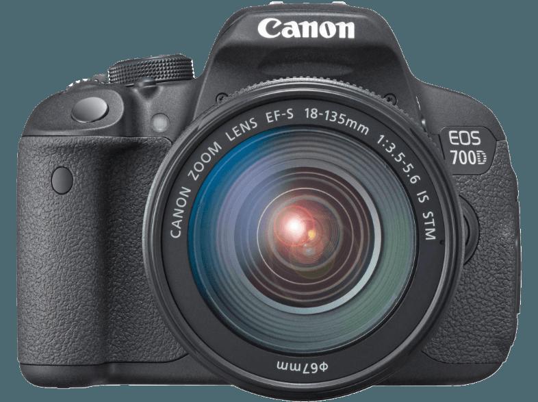 CANON EOS 700D    Objektiv 18-135 mm f/3.5-5.6 (18 Megapixel, CMOS)