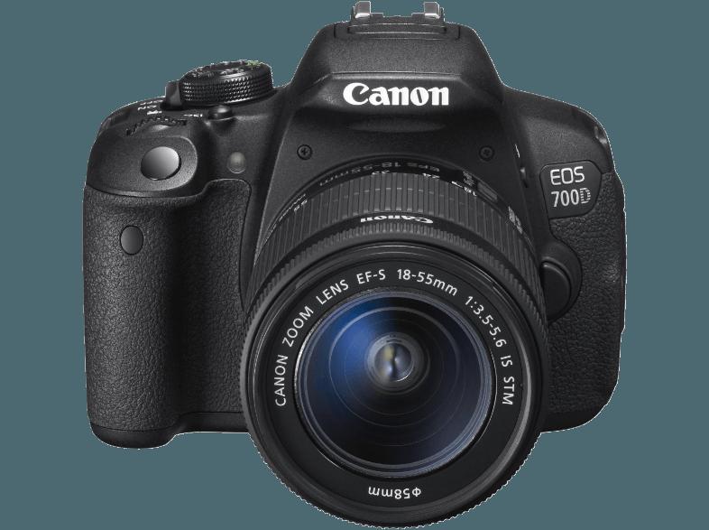 CANON EOS 700D    Objektiv 18-55 mm f/3.5-5.6 (18 Megapixel, CMOS)