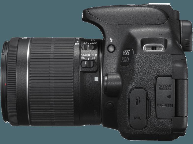 CANON EOS 700D    Objektiv 18-55 mm f/3.5-5.6 (18 Megapixel, CMOS), CANON, EOS, 700D, , Objektiv, 18-55, mm, f/3.5-5.6, 18, Megapixel, CMOS,