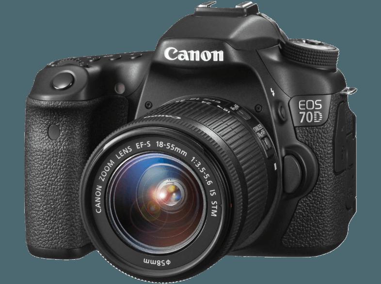 CANON EOS 70D    Objektiv 18-55 mm f/3.5-5.6 (20.2 Megapixel, CMOS), CANON, EOS, 70D, , Objektiv, 18-55, mm, f/3.5-5.6, 20.2, Megapixel, CMOS,