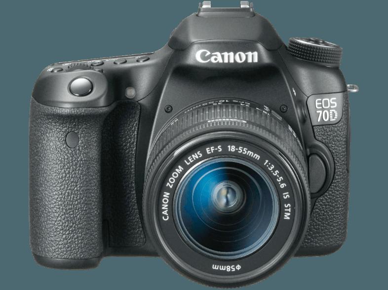 CANON EOS 70D    Objektiv 18-55 mm f/3.5-5.6 (20.2 Megapixel, CMOS), CANON, EOS, 70D, , Objektiv, 18-55, mm, f/3.5-5.6, 20.2, Megapixel, CMOS,