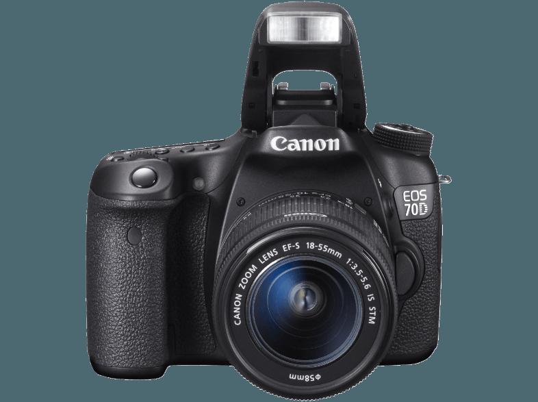 CANON EOS 70D    Objektiv 18-55 mm f/3.5-5.6 (20.2 Megapixel, CMOS)