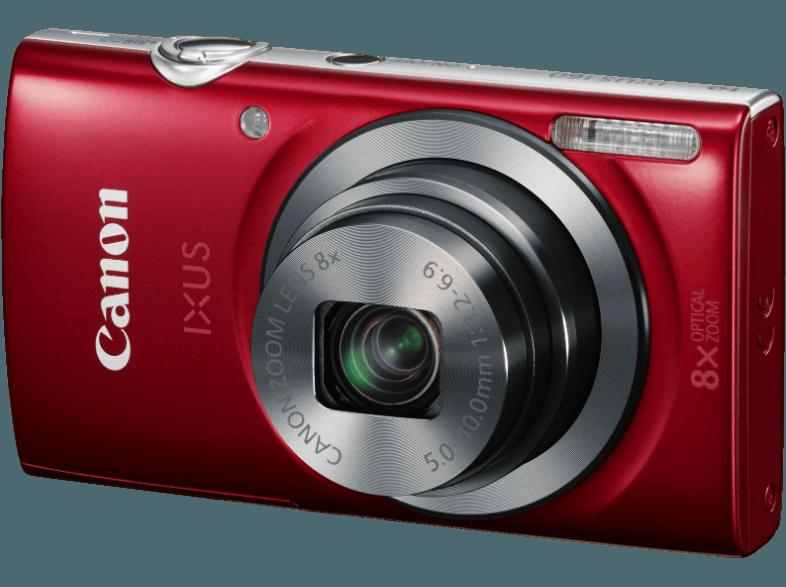 CANON IXUS160  Rot (20 Megapixel, 8x opt. Zoom, 6.8 cm LCD), CANON, IXUS160, Rot, 20, Megapixel, 8x, opt., Zoom, 6.8, cm, LCD,