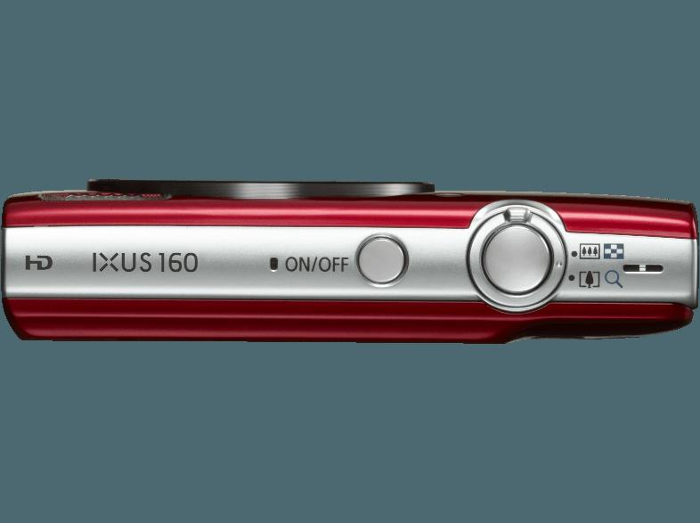 CANON IXUS160  Rot (20 Megapixel, 8x opt. Zoom, 6.8 cm LCD), CANON, IXUS160, Rot, 20, Megapixel, 8x, opt., Zoom, 6.8, cm, LCD,