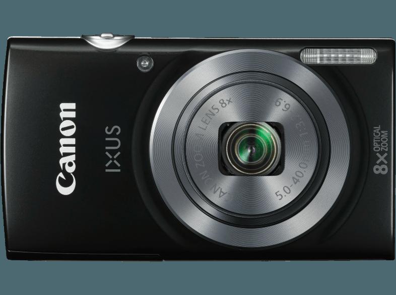 CANON IXUS160  Schwarz (20 Megapixel, 8x opt. Zoom, 6.8 cm LCD), CANON, IXUS160, Schwarz, 20, Megapixel, 8x, opt., Zoom, 6.8, cm, LCD,