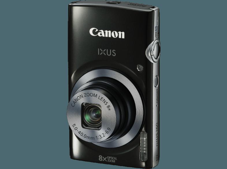 CANON IXUS160  Schwarz (20 Megapixel, 8x opt. Zoom, 6.8 cm LCD), CANON, IXUS160, Schwarz, 20, Megapixel, 8x, opt., Zoom, 6.8, cm, LCD,