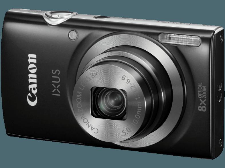 CANON IXUS160  Schwarz (20 Megapixel, 8x opt. Zoom, 6.8 cm LCD)