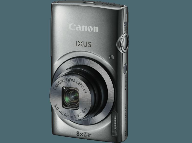 CANON IXUS160  Silber (20 Megapixel, 8x opt. Zoom, 6.8 cm LCD)