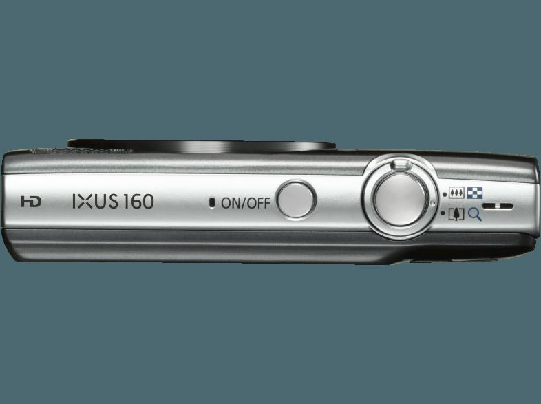 CANON IXUS160  Silber (20 Megapixel, 8x opt. Zoom, 6.8 cm LCD), CANON, IXUS160, Silber, 20, Megapixel, 8x, opt., Zoom, 6.8, cm, LCD,