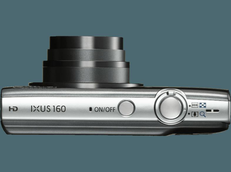 CANON IXUS160  Silber (20 Megapixel, 8x opt. Zoom, 6.8 cm LCD)