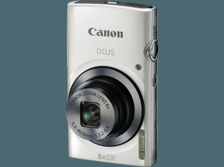 CANON IXUS160  Weiß (20 Megapixel, 8x opt. Zoom, 6.8 cm LCD), CANON, IXUS160, Weiß, 20, Megapixel, 8x, opt., Zoom, 6.8, cm, LCD,