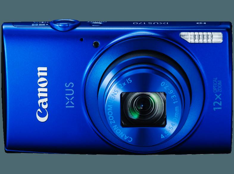 CANON IXUS170  Blau (20 Megapixel, 12x opt. Zoom, 6.8 cm LCD)