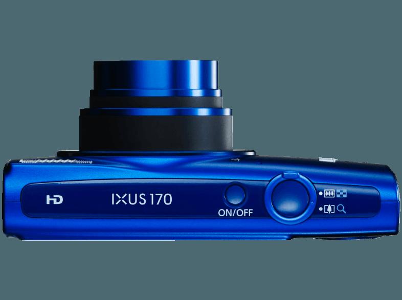 CANON IXUS170  Blau (20 Megapixel, 12x opt. Zoom, 6.8 cm LCD), CANON, IXUS170, Blau, 20, Megapixel, 12x, opt., Zoom, 6.8, cm, LCD,