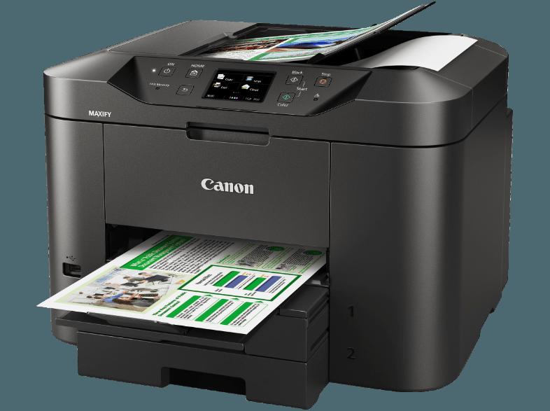 CANON MAXIFY MB 2350 Tintenstrahl mit FINE Druckkopf 4-in-1 Multifunktionsdrucker WLAN, CANON, MAXIFY, MB, 2350, Tintenstrahl, FINE, Druckkopf, 4-in-1, Multifunktionsdrucker, WLAN