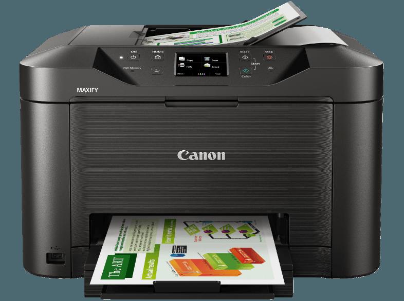 CANON MAXIFY MB 5050 Tintenstrahl mit FINE Druckkopf 4-in-1 Multifunktionsgerät WLAN, CANON, MAXIFY, MB, 5050, Tintenstrahl, FINE, Druckkopf, 4-in-1, Multifunktionsgerät, WLAN