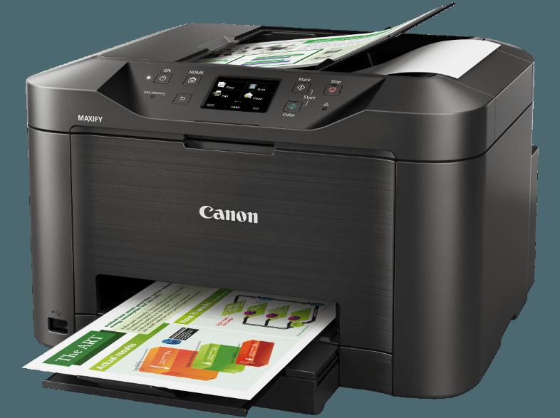 CANON MAXIFY MB 5050 Tintenstrahl mit FINE Druckkopf 4-in-1 Multifunktionsgerät WLAN, CANON, MAXIFY, MB, 5050, Tintenstrahl, FINE, Druckkopf, 4-in-1, Multifunktionsgerät, WLAN