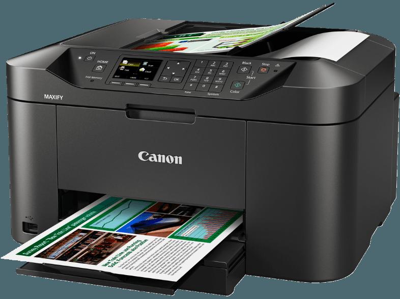 CANON MB 2050 MAXIFY SCHWARZ Tintenstrahl mit FINE Druckkopf 4-in-1 Multifunktionsgerät WLAN