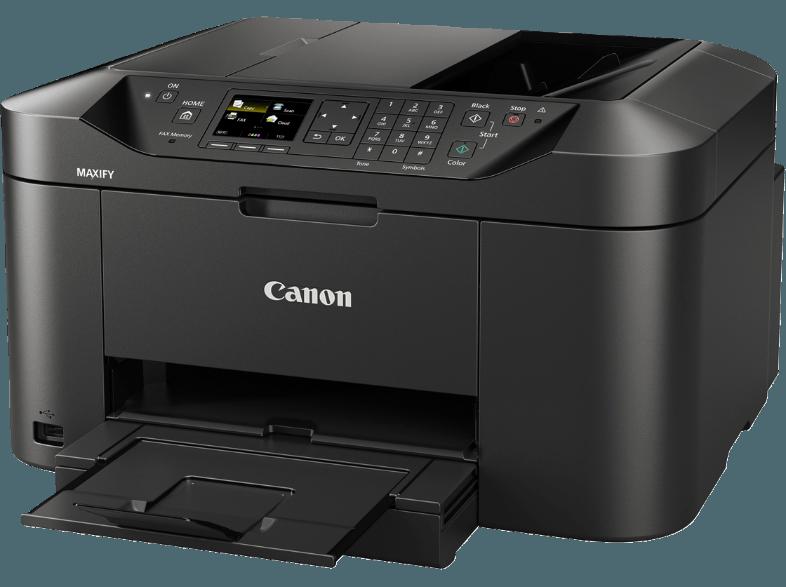 CANON MB 2050 MAXIFY SCHWARZ Tintenstrahl mit FINE Druckkopf 4-in-1 Multifunktionsgerät WLAN